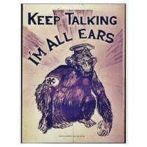 Keep Talking I'm All Ears flyers by ww2posters Keep Talking I'm All Ears flyers