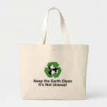 keep the earth clean bag