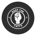 Keep The Faith 45rpm vinyl stickers
