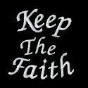 Keep The Faith Affirmation Embroidered T Shirt embroidered shirts by SmilinEyesTreasures Keep The Faith Affirmation Embroidered T Shirt embroidered shirts