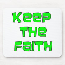 Keep the Faith Mousepad by MidnightAkita Keep the Faith Mousepad