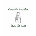 Keep the Promise, Live the Law t-shirts by ceecat Keep the Promise, Live the Law t-shirts
