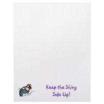 Keep the Shiny Side Up! letterhead