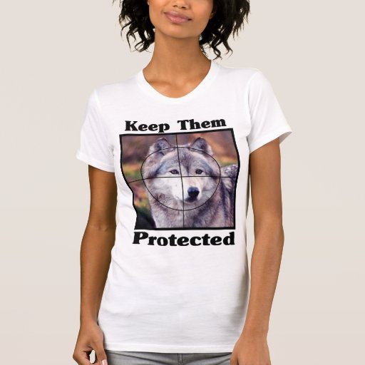 Keep them Protected - Wolf Tee Shirt