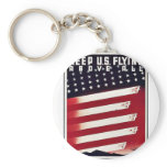 Keep U.S. Flying Above All keychains
