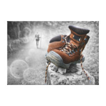 Keep Walking Canvas Prints