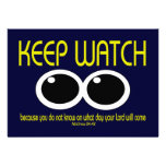 KEEP WATCH - Matthew 24:42 Custom Invitation