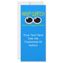 KEEP WATCH - Matthew 24:42 Custom Rack Card