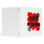 keep wishing vinyl binder