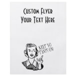Keep Yo Pants On! - Retro Housewife flyers
