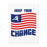 Keep your Change postcards