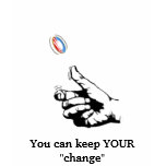 keep YOUR Change    Womens Tank Tanktop