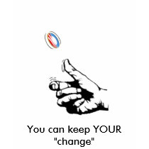 Keep YOUR change   Womens Tee t-shirts