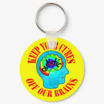 Keep Your Cures Keychain by autistart Keep Your Cures Keychain