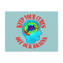 Keep Your Cures Postcards by autistart Keep Your Cures Postcards