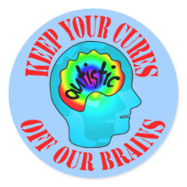 Keep Your Cures Stickers by autistart Keep Your Cures Stickers