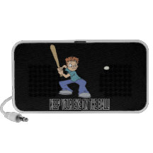 Keep Your Eye On The Ball Travelling Speaker