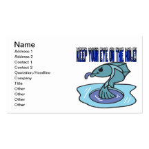 Keep Your Eye On The Hole Business Card Templates