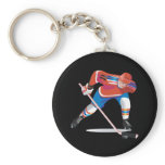 Keep Your Eye On The Puck keychains