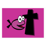 Keep Your Eyes on the Cross Tract Cards / Business Card Template