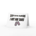 Keep Your Flowers Army Wife Greeting Cards