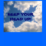 KEEP YOUR HEAD UP child tee t-shirts