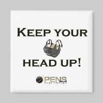 Keep Your Head up! magnets