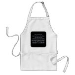 Keep your health care off my bacon 1 apron