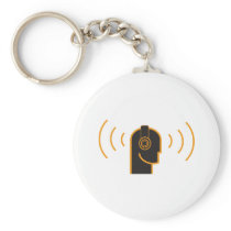 Keep Your Music Loud Key Chain