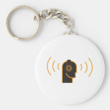 Keep Your Music Loud Key Chain