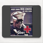 Keep Your Red Gross At His Side Mouse Pads