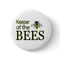 KEEPER OF THE BEES BUTTONS