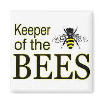 KEEPER OF THE BEES REFRIGERATOR MAGNETS