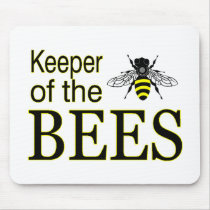 KEEPER OF THE BEES MOUSE PAD