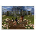 Keepers of the faith, fantasy fairy warriors cards