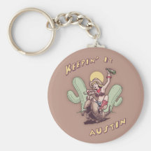 Keepin' It Austin Keychain