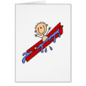 Keeping Cool On The Water Slide Card by stick_figures Keeping Cool On The Water Slide Card