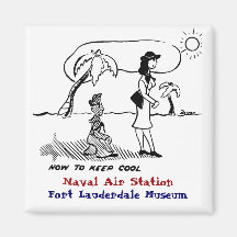 Keeping cool refrigerator magnets
