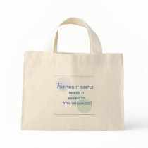 Keeping it Simple Striped Tote bags by clearlynoted Keeping it Simple Striped Tote bags