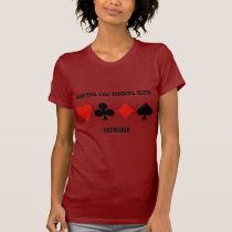 Keeping The Bidding Alive Redouble (Card Suits) Tshirt