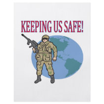 Keeping Us Safe Flyer Design