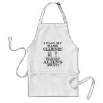 Keeps Aliens Away Bass Clarinet Apron Keeps Aliens Away Bass Clarinet Apron