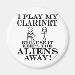 Keeps Aliens Away Clarinet Magnet Keeps Aliens Away Clarinet Magnet