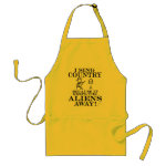 Keeps Aliens Away Country Aprons Keeps Aliens Away Country Aprons