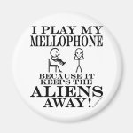 Keeps Aliens Away Mellophone Fridge Magnet Keeps Aliens Away Mellophone Fridge Magnet