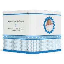 Keepsake Baby Binder - Blue
