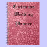 Keepsake Christmas Wedding Planner notebooks