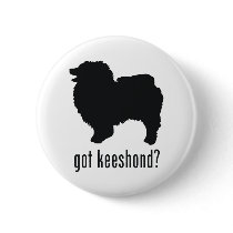 Keeshond Pin
