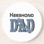 Keeshond DAD Coasters