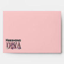 Keeshond DIVA Envelopes